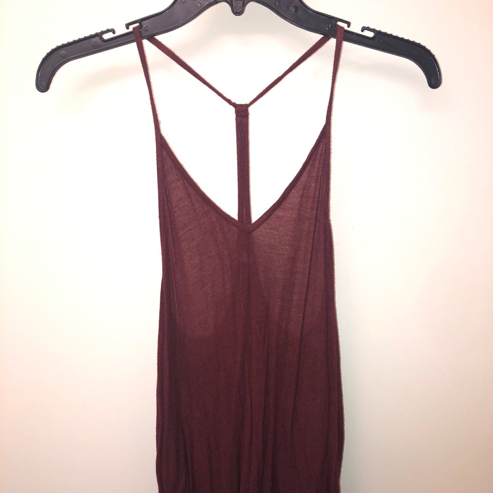 Silence + Noise Maroon Tank